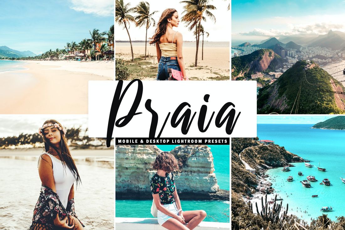 Praia Mobile & Desktop Lightroom Presets