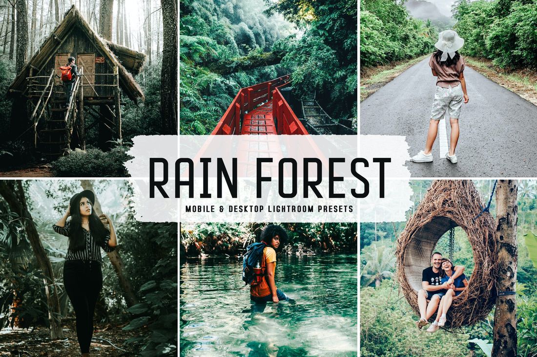 Rain Forest Mobile & Desktop Lightroom Presets
