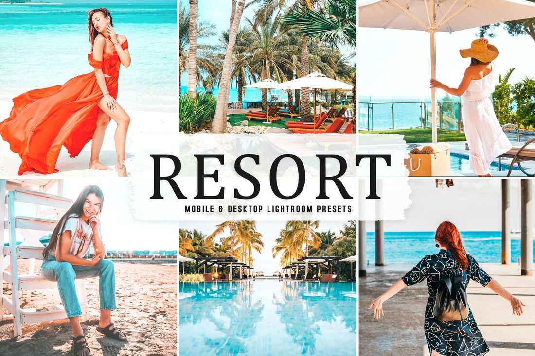 Resort Mobile & Desktop Lightroom Presets