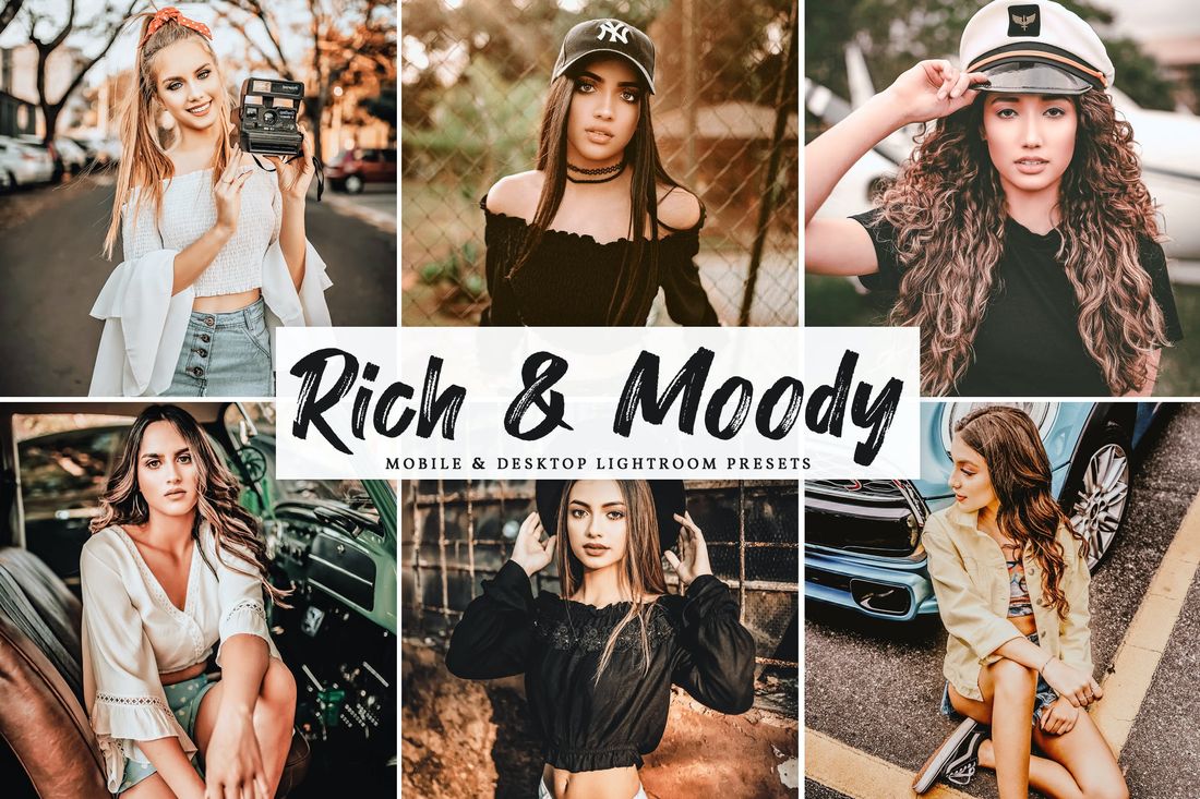 Rich & Moody Mobile & Desktop Lightroom Presets