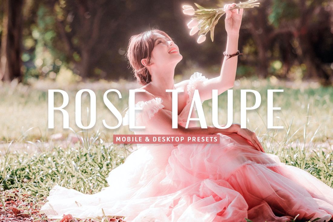 Rose Taupe Mobile & Desktop Lightroom Presets