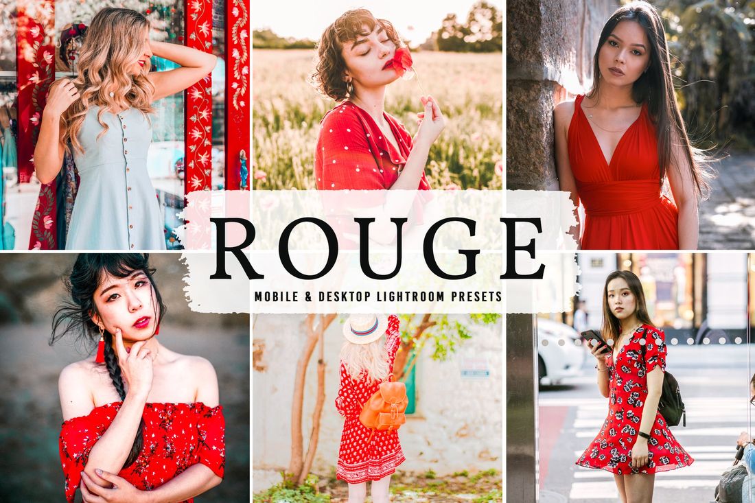 Rouge Mobile & Desktop Lightroom Presets