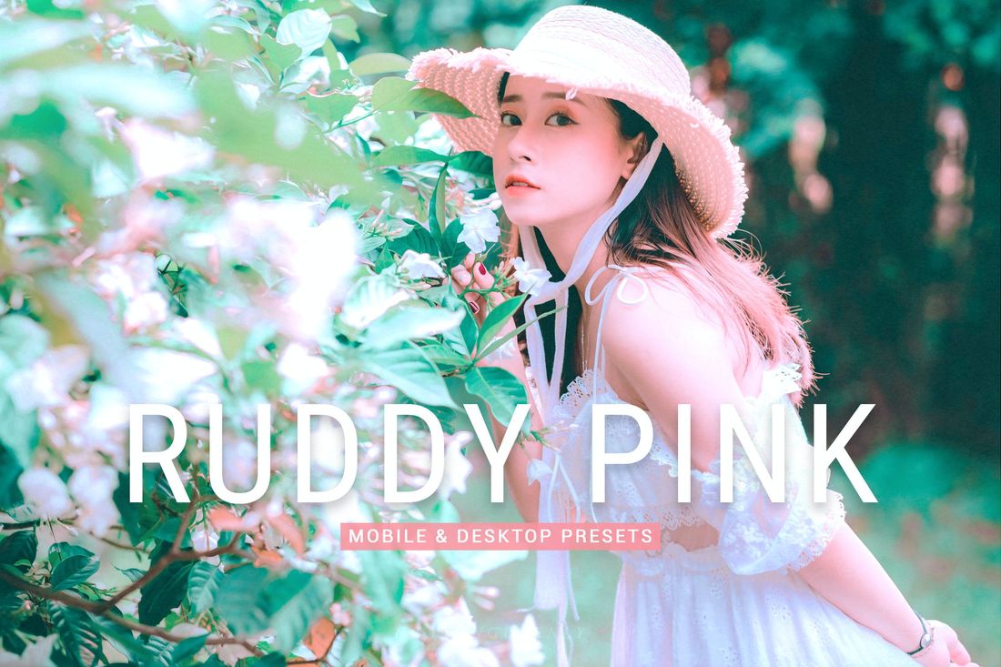 Ruddy Pink Mobile & Desktop Lightroom Presets