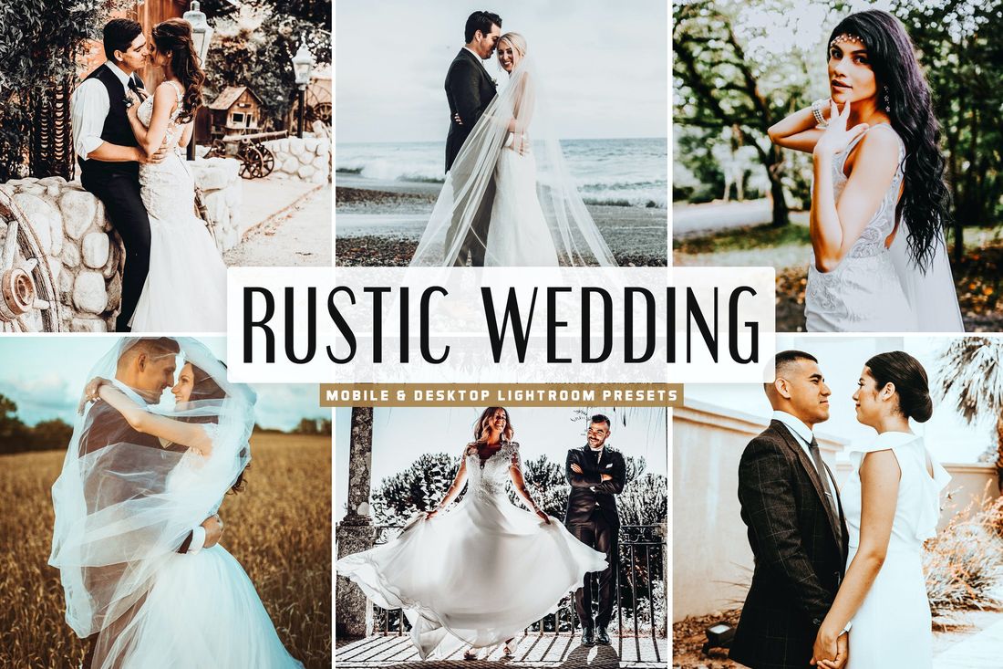 Rustic Wedding Mobile & Desktop Lightroom Presets