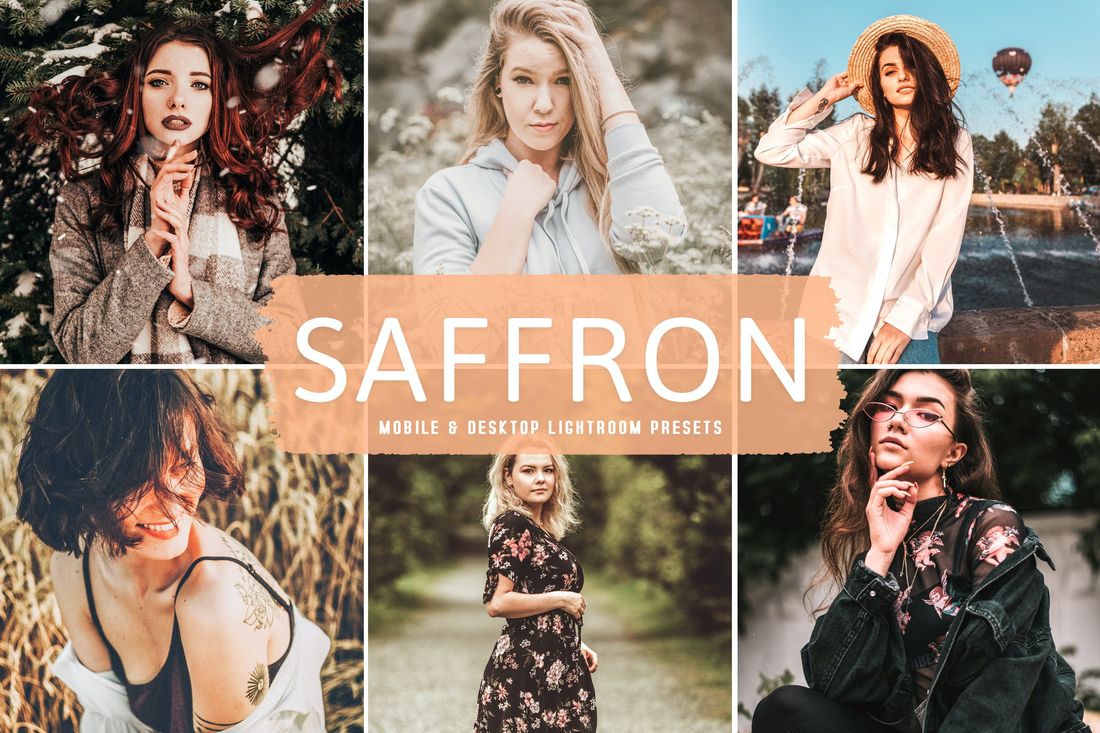 Saffron Mobile & Desktop Lightroom Presets