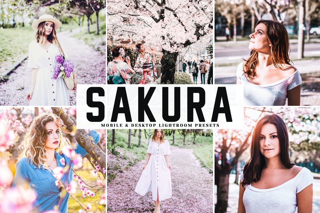 Sakura Mobile & Desktop Lightroom Presets