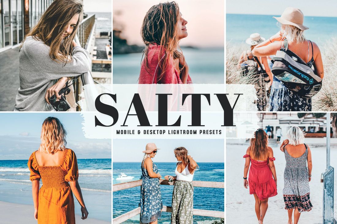 Salty Mobile & Desktop Lightroom Presets