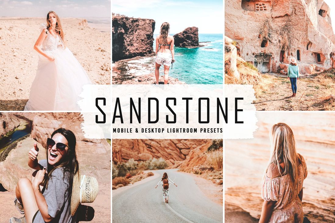 Sandstone Mobile & Desktop Lightroom Presets