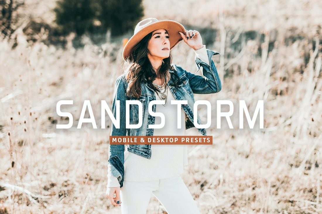 Sandstorm Mobile & Desktop Lightroom Presets
