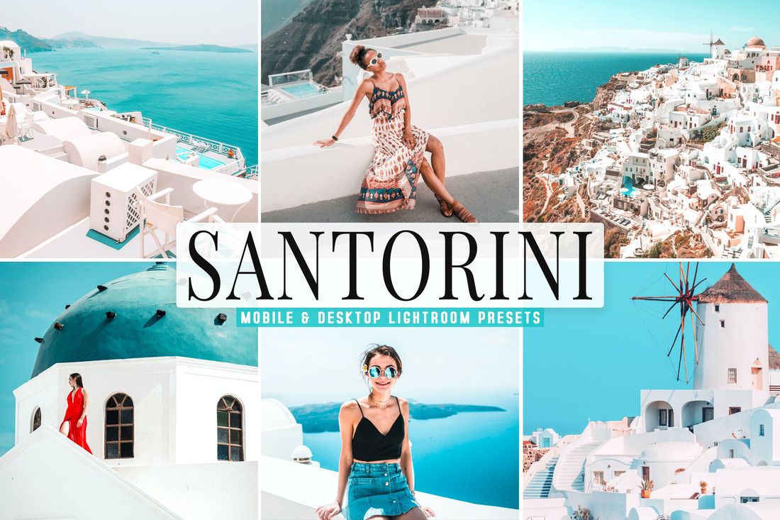 Santorini Mobile & Desktop Lightroom Presets