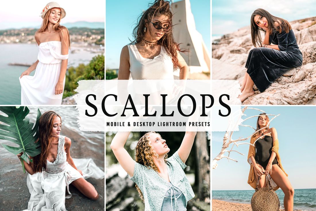 Scallops Mobile & Desktop Lightroom Presets