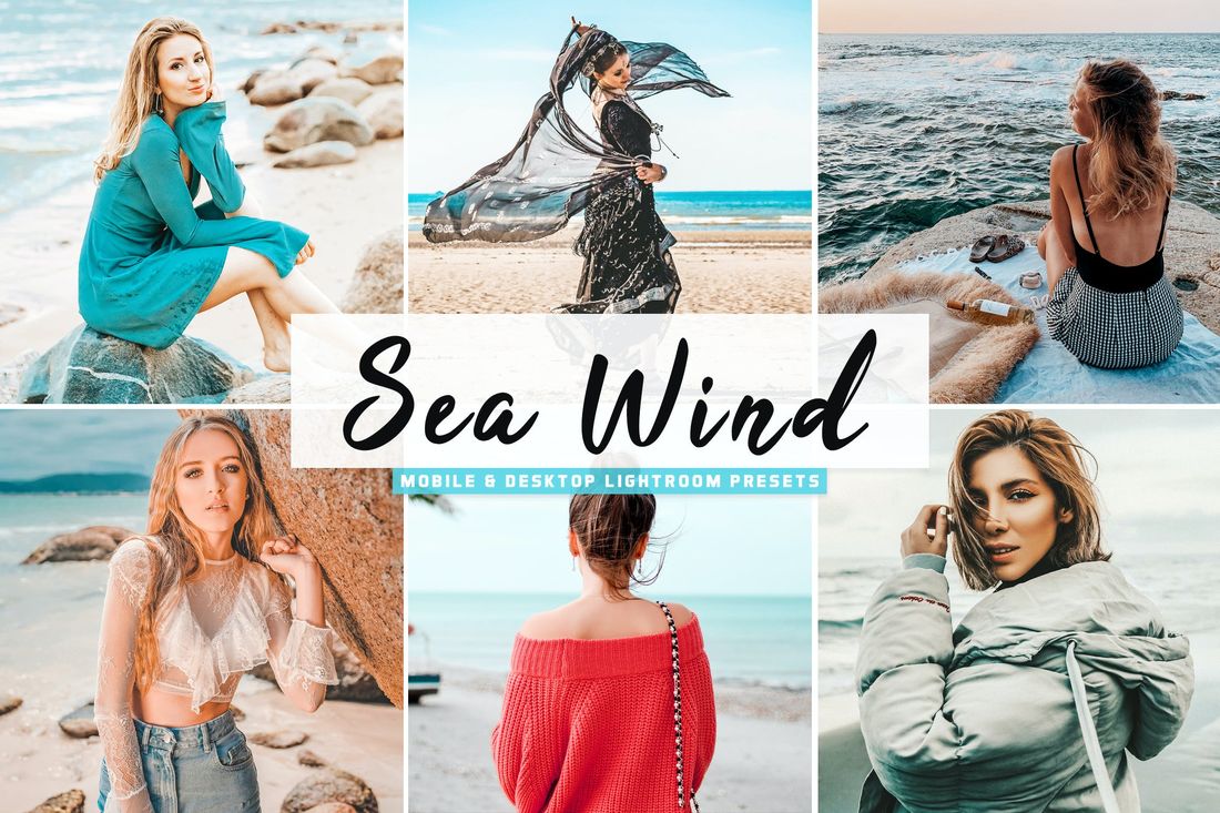 Sea Wind Mobile & Desktop Lightroom Presets