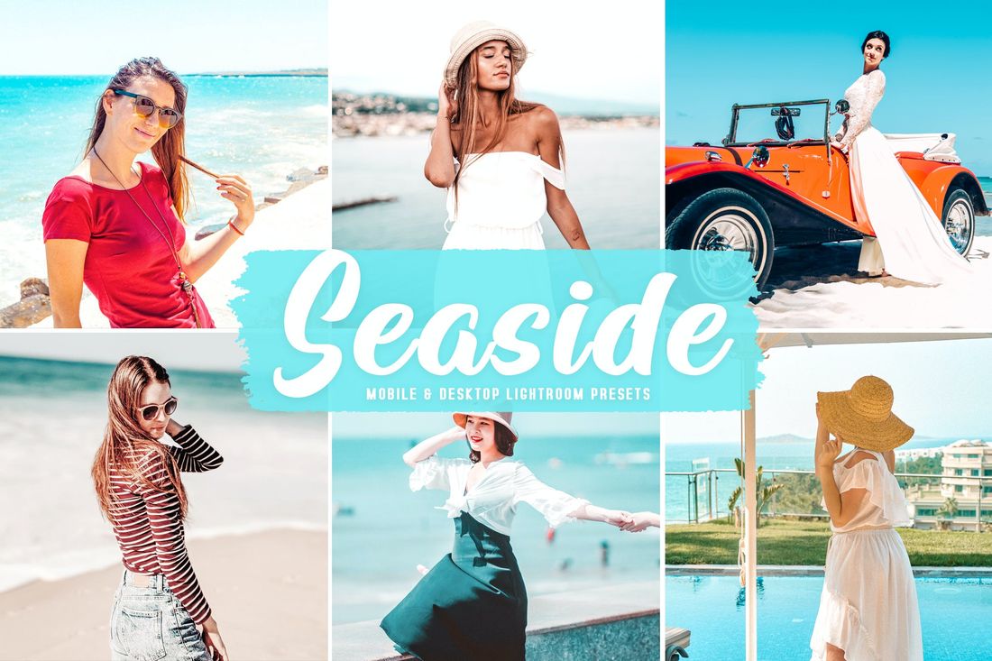 Seaside Mobile & Desktop Lightroom Presets