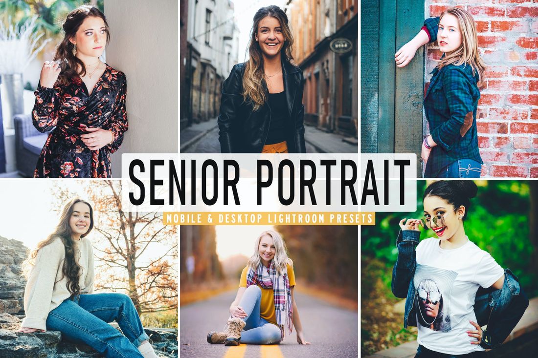 Senior Portrait Mobile & Desktop Lightroom Presets