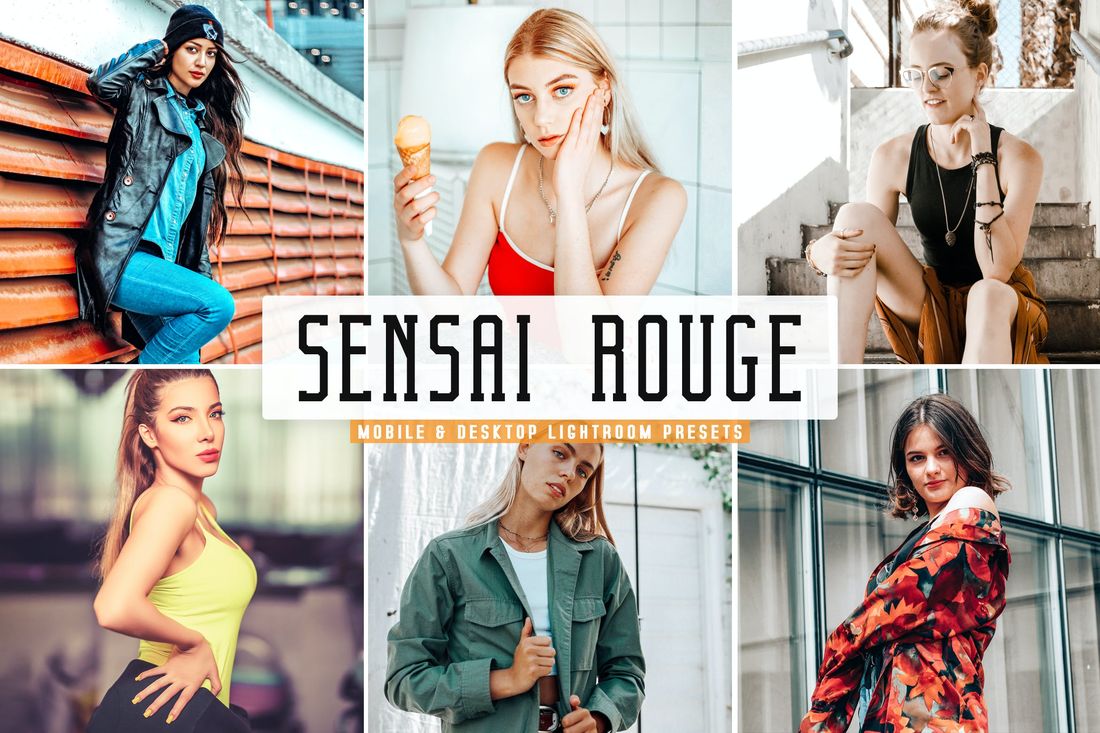 Sensai Rouge Mobile & Desktop Lightroom Presets
