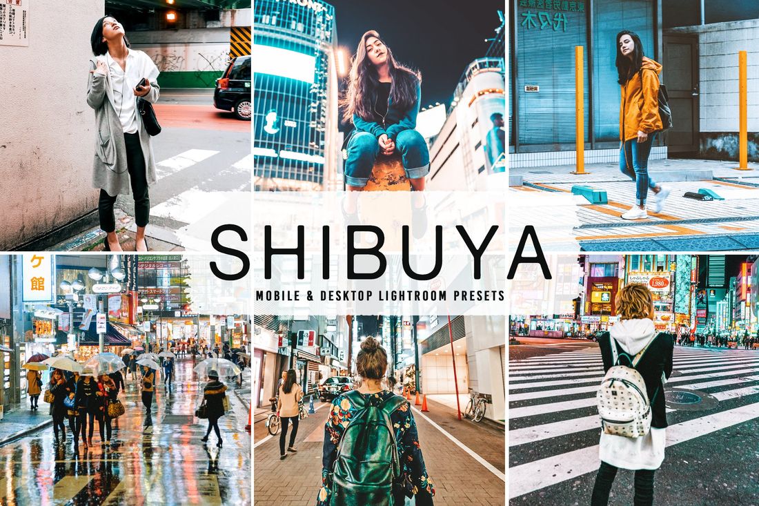 Shibuya Mobile & Desktop Lightroom Presets