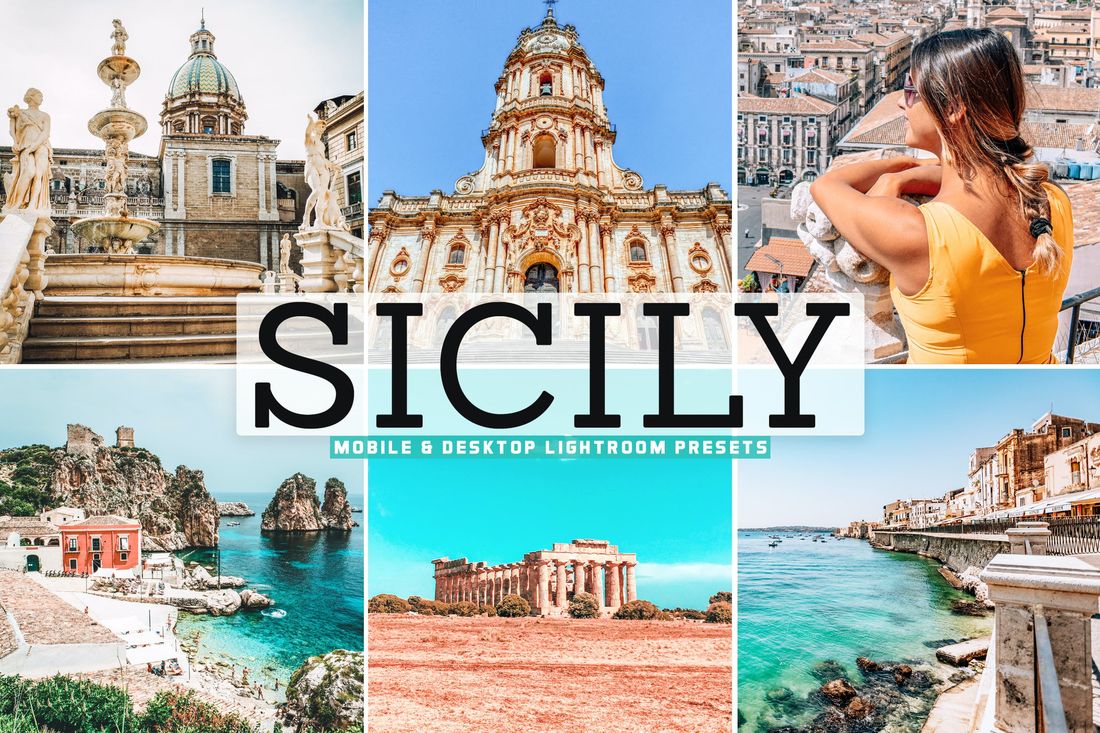 Sicily Mobile & Desktop Lightroom Presets