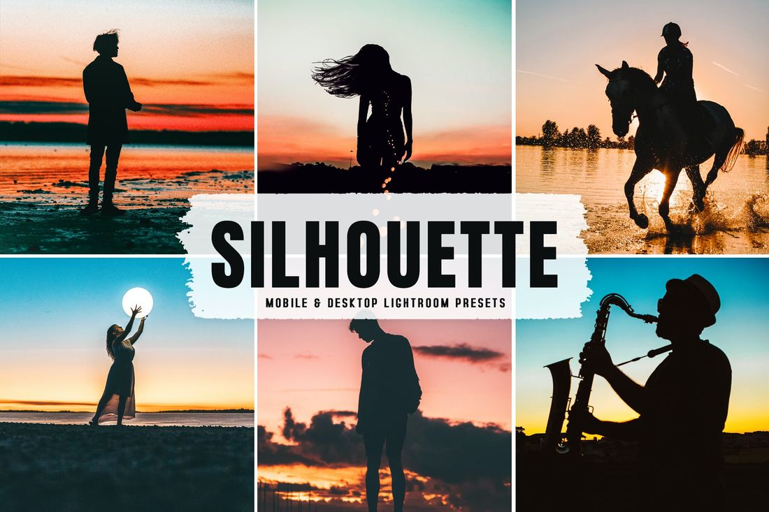 Silhouette Mobile & Desktop Lightroom Presets