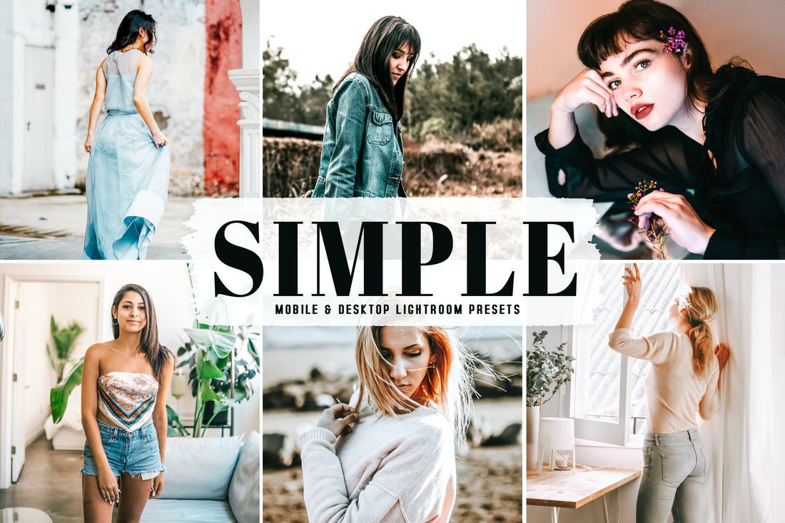 Simple Mobile & Desktop Lightroom Presets