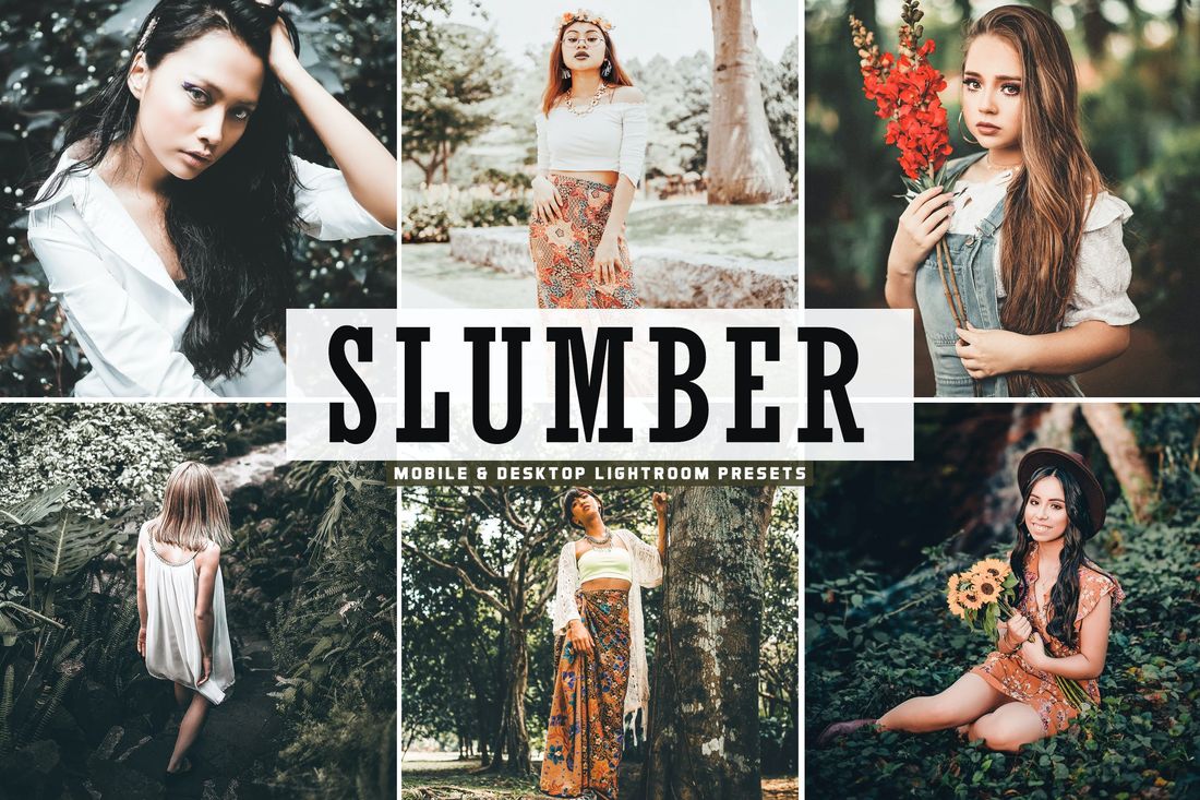 Slumber Mobile & Desktop Lightroom Presets
