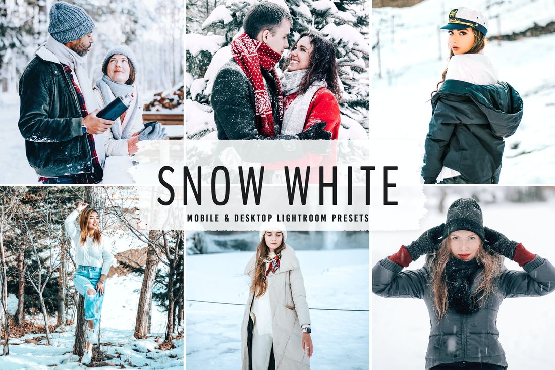 Snow White Mobile & Desktop Lightroom Presets