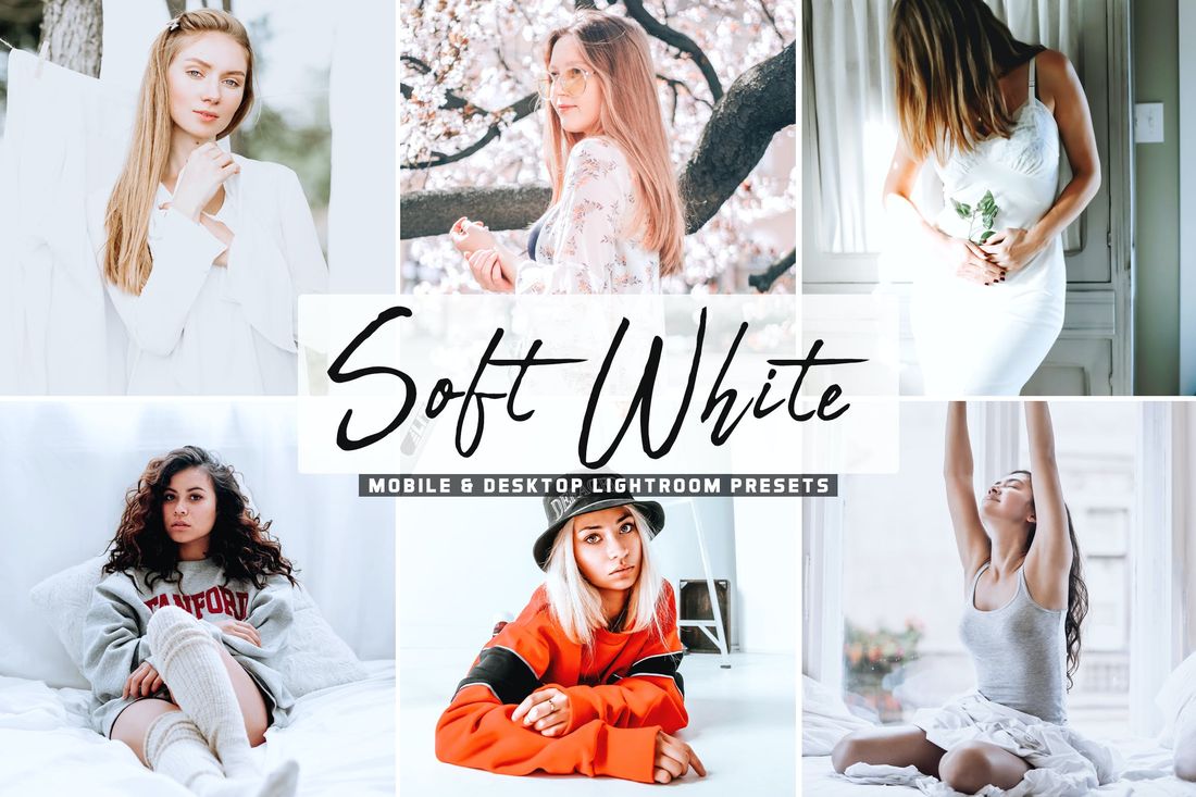 Soft White Mobile & Desktop Lightroom Presets