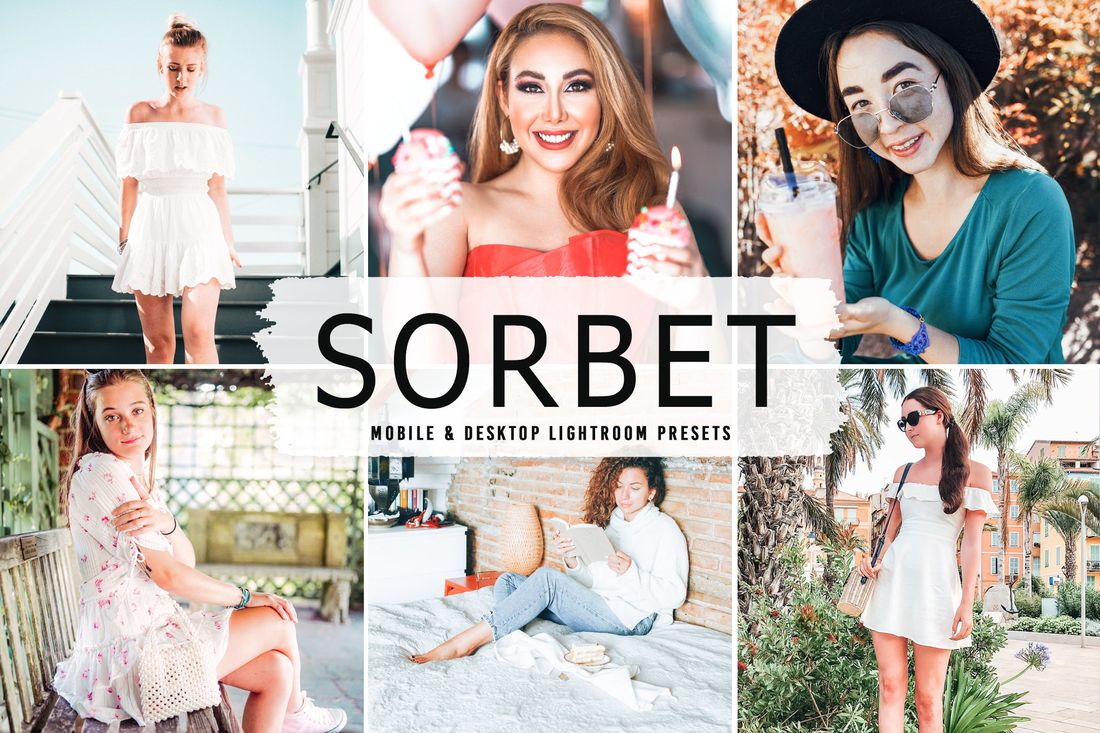 Sorbet Mobile & Desktop Lightroom Presets