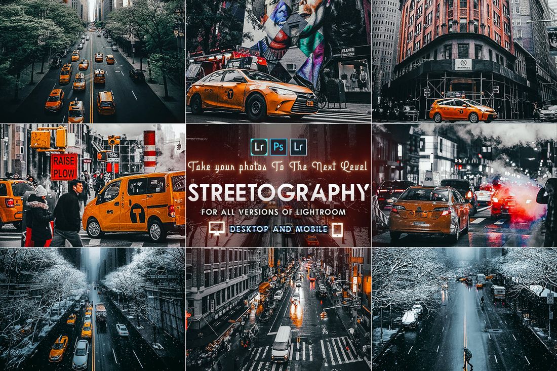 Streetography Cinematic Lightroom Presets