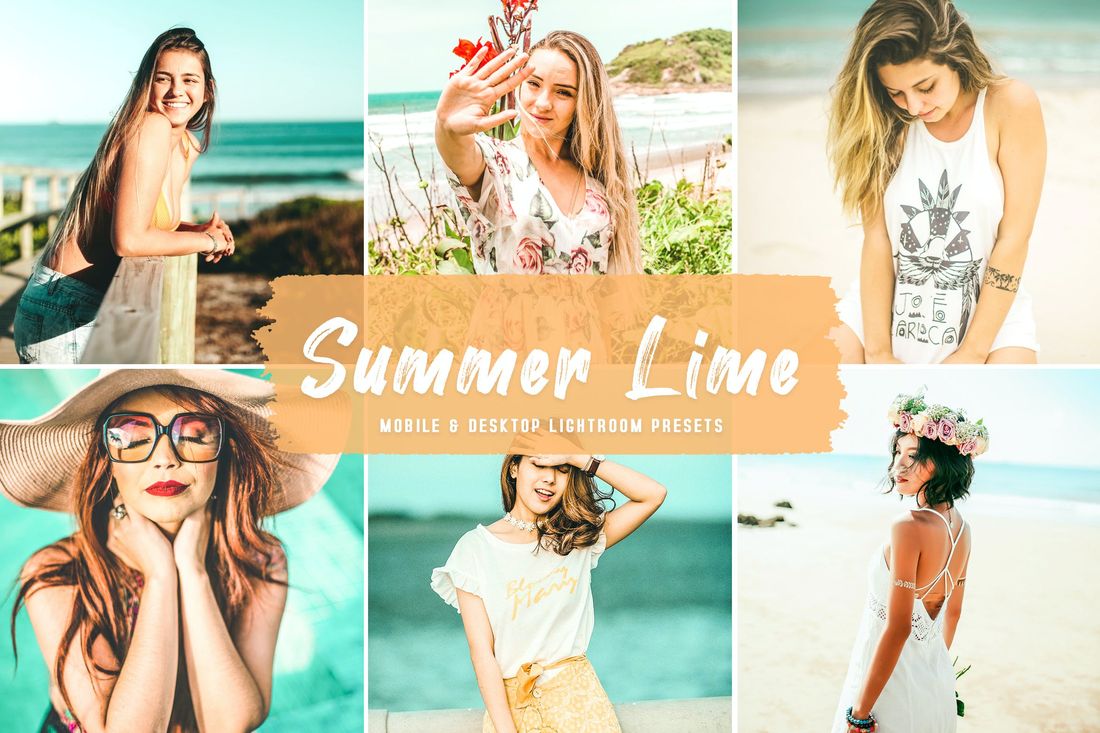 Summer Lime Mobile & Desktop Lightroom Presets