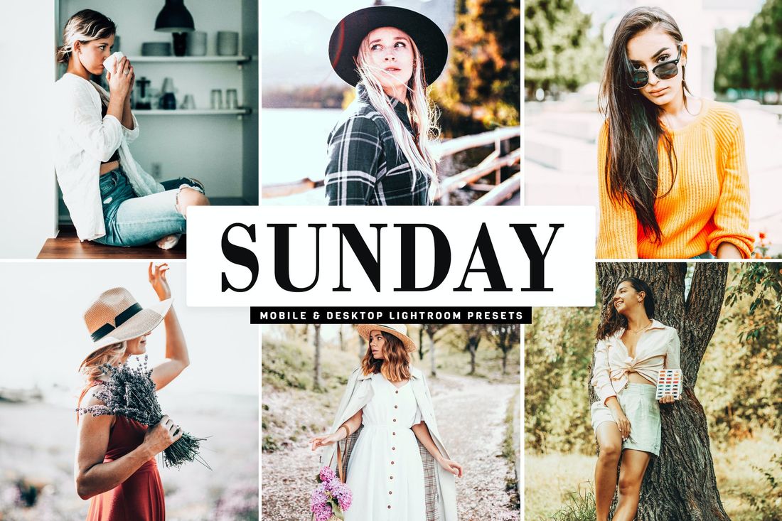Sunday Mobile & Desktop Lightroom Presets