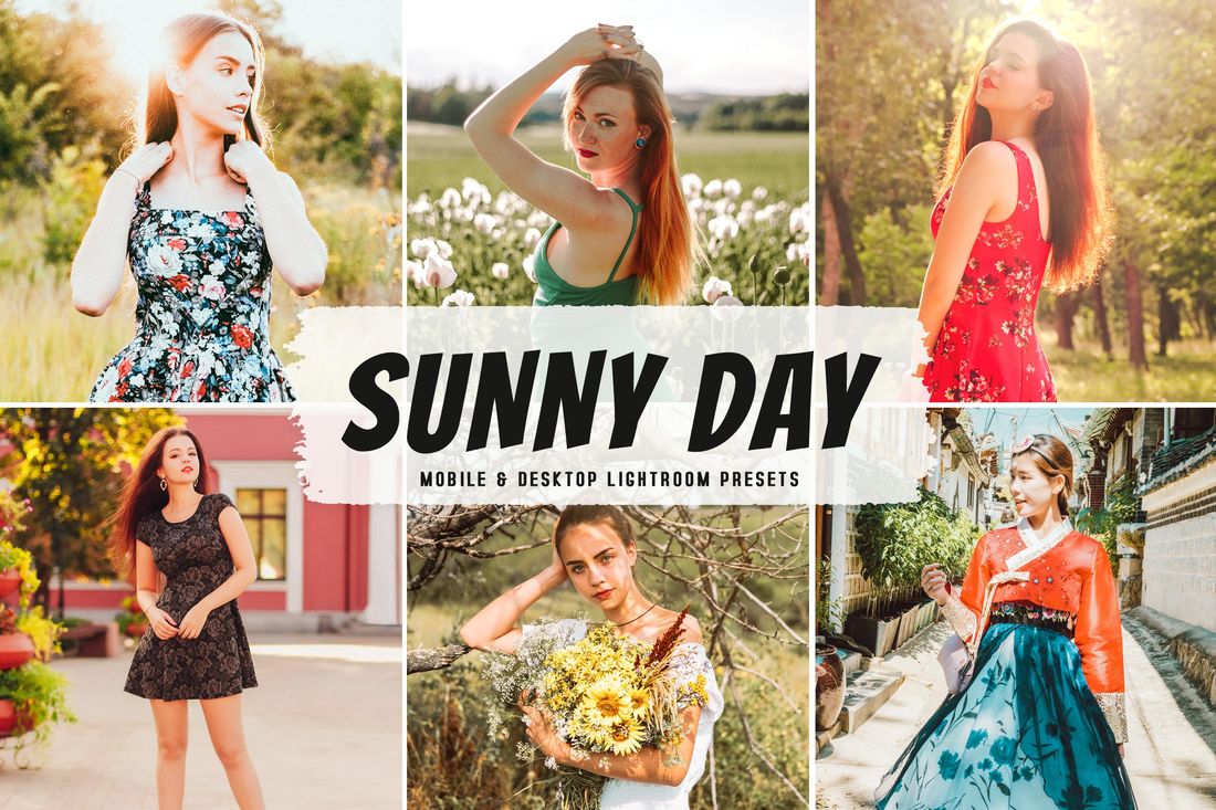 Sunny Day Mobile & Desktop Lightroom Presets