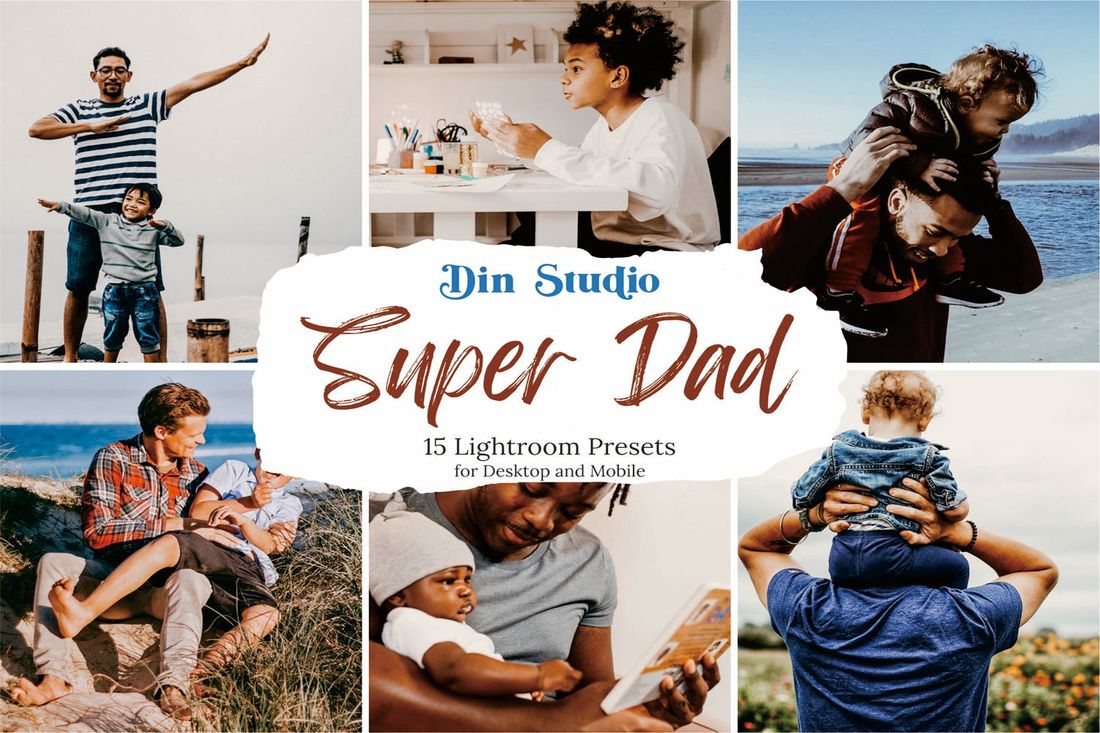Super Dad Lightroom Presets
