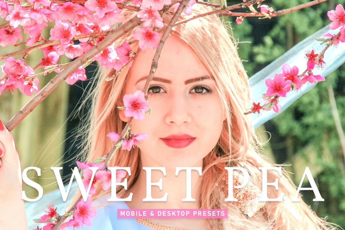 Sweet Pea Mobile & Desktop Lightroom Presets
