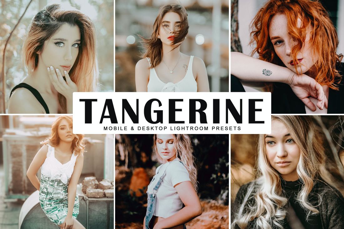 Tangerine Mobile & Desktop Lightroom Presets
