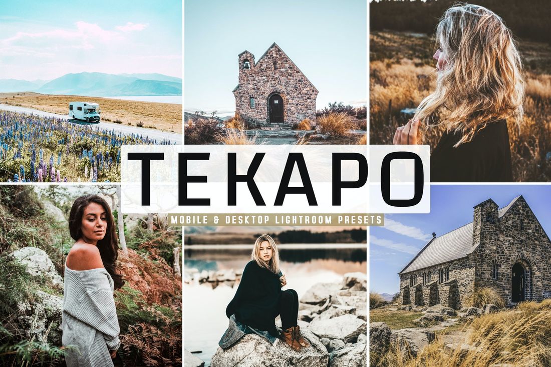 Tekapo Mobile & Desktop Lightroom Presets