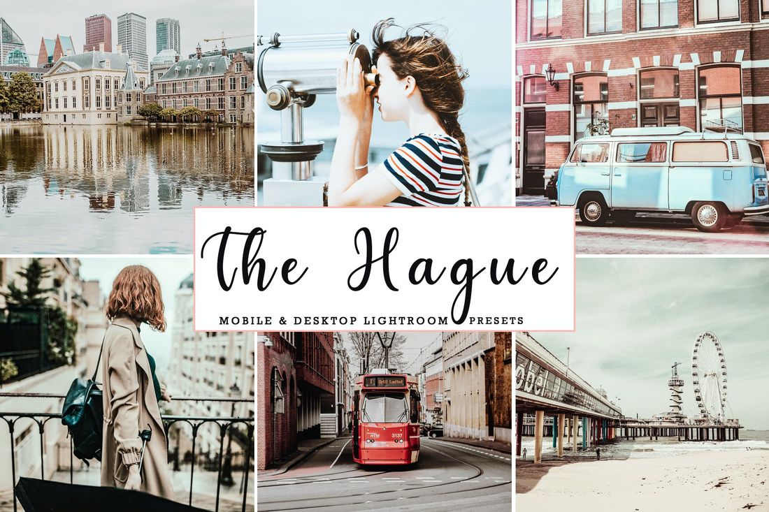 The Hague Mobile & Desktop Lightroom Presets