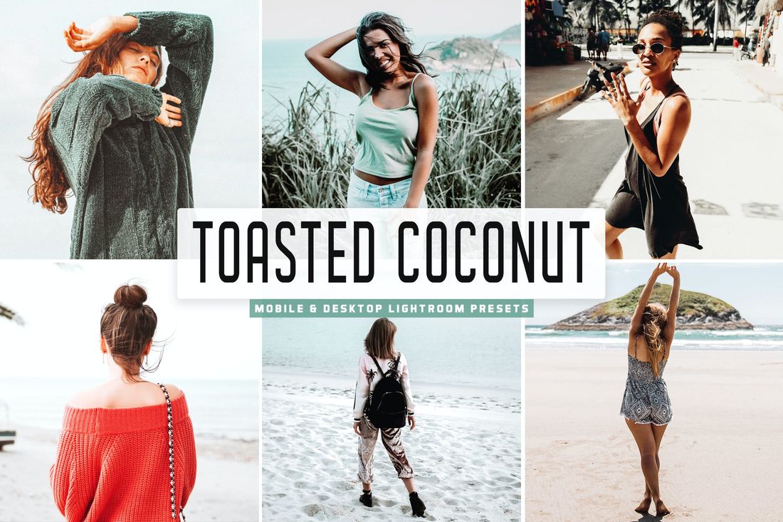 Toasted Coconut Mobile & Desktop Lightroom Presets