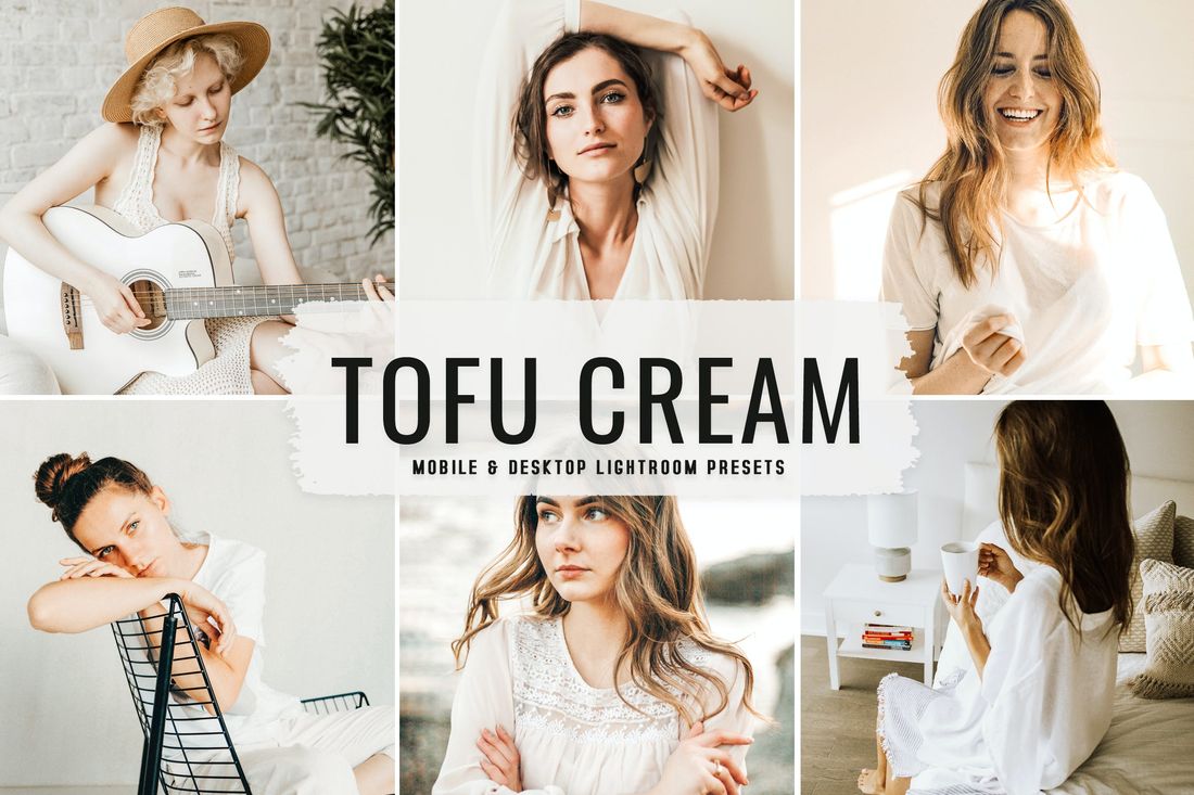Tofu Cream Mobile & Desktop Lightroom Presets