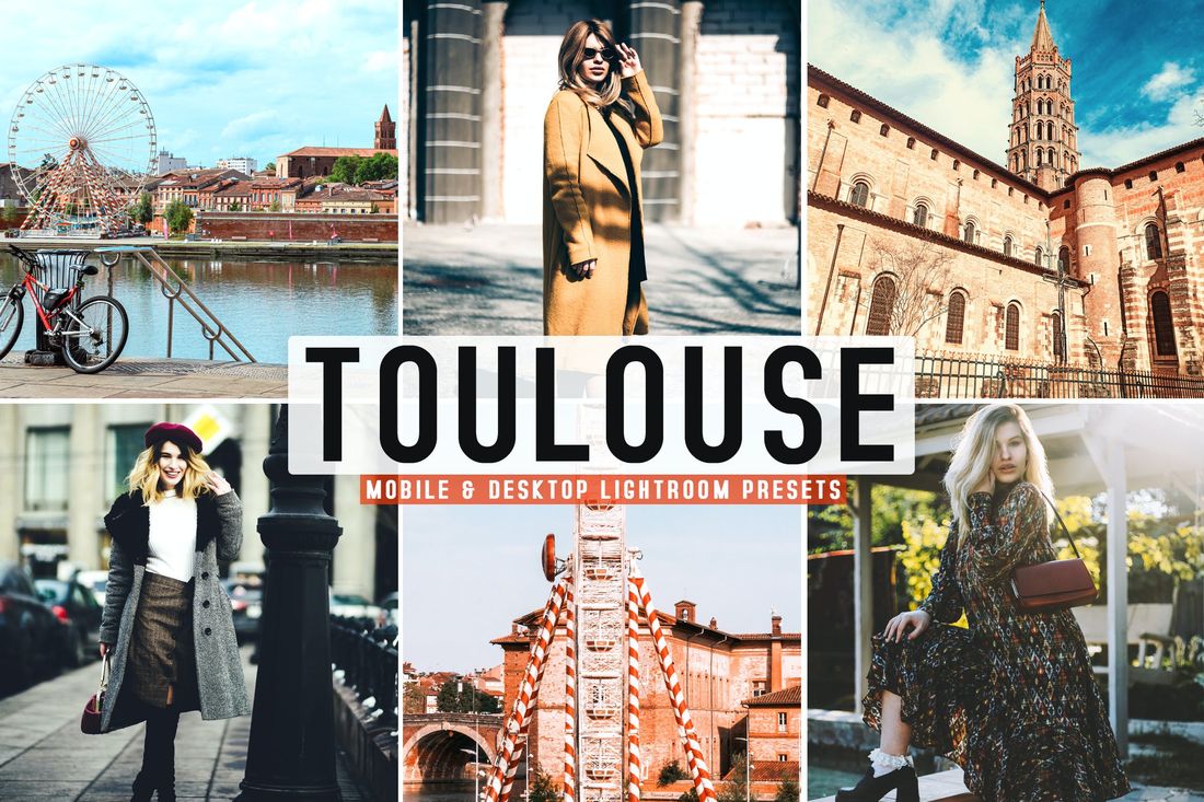 Toulouse Mobile & Desktop Lightroom Presets