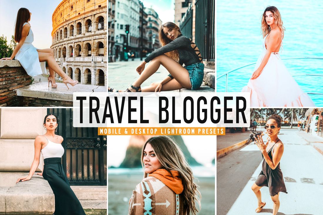 Travel Blogger Mobile & Desktop Lightroom Presets