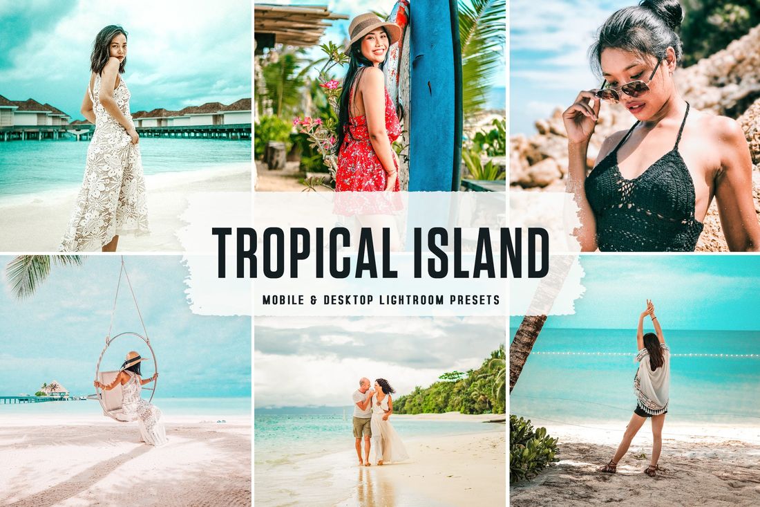 Tropical Island Mobile & Desktop Lightroom Presets
