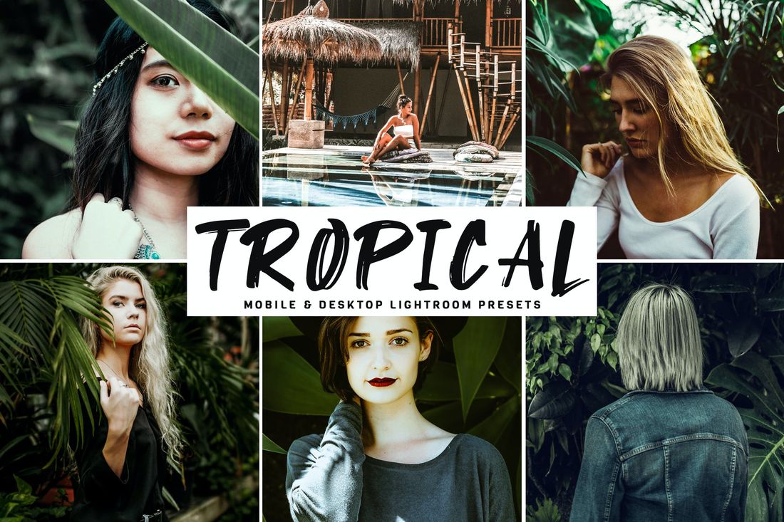 Tropical Mobile & Desktop Lightroom Presets