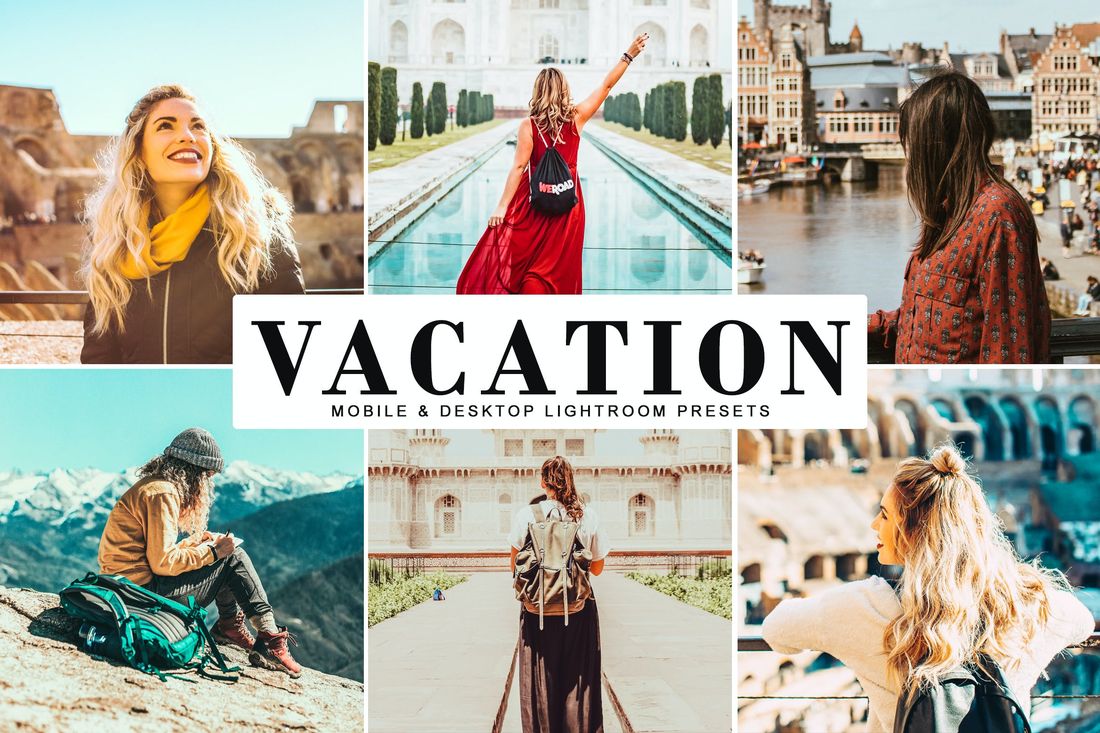 Vacation Mobile & Desktop Lightroom Presets
