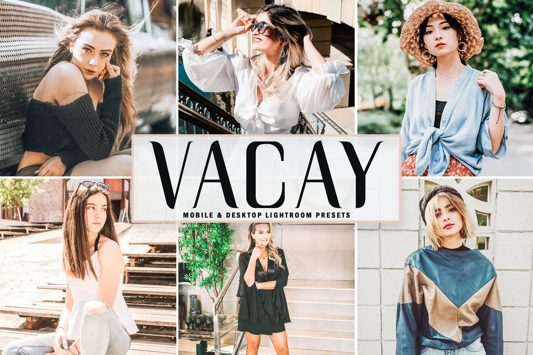 Vacay Mobile & Desktop Lightroom Presets
