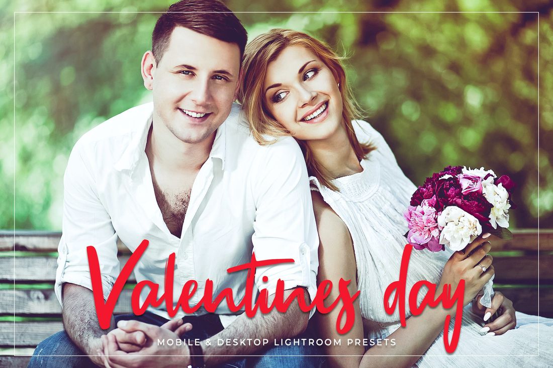 Valentines Day Mobile & Desktop Lightroom Presets