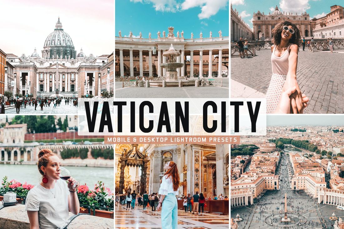 Vatican City Mobile & Desktop Lightroom Presets