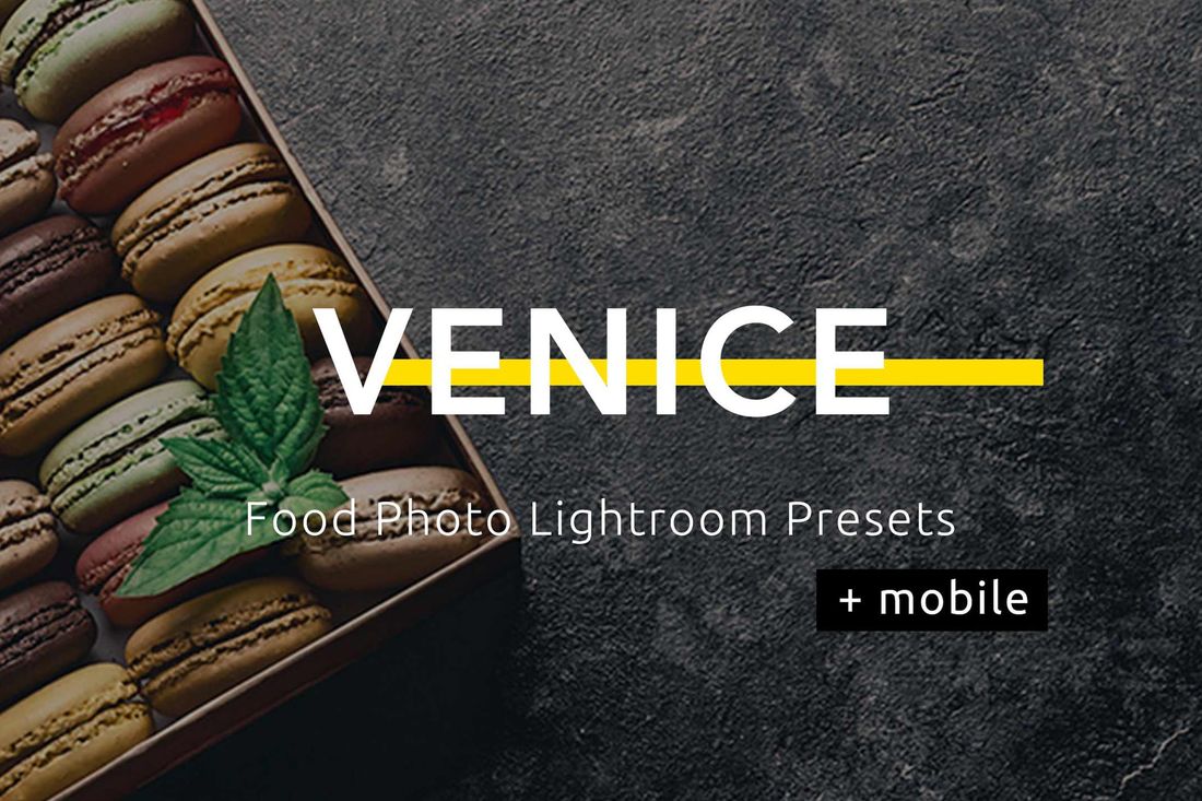 Venice Food Photo Lightroom Presets