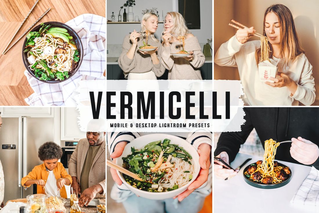 Vermicelli Mobile & Desktop Lightroom Presets
