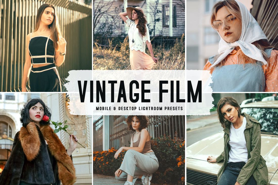Vintage Film Mobile & Desktop Lightroom Presets