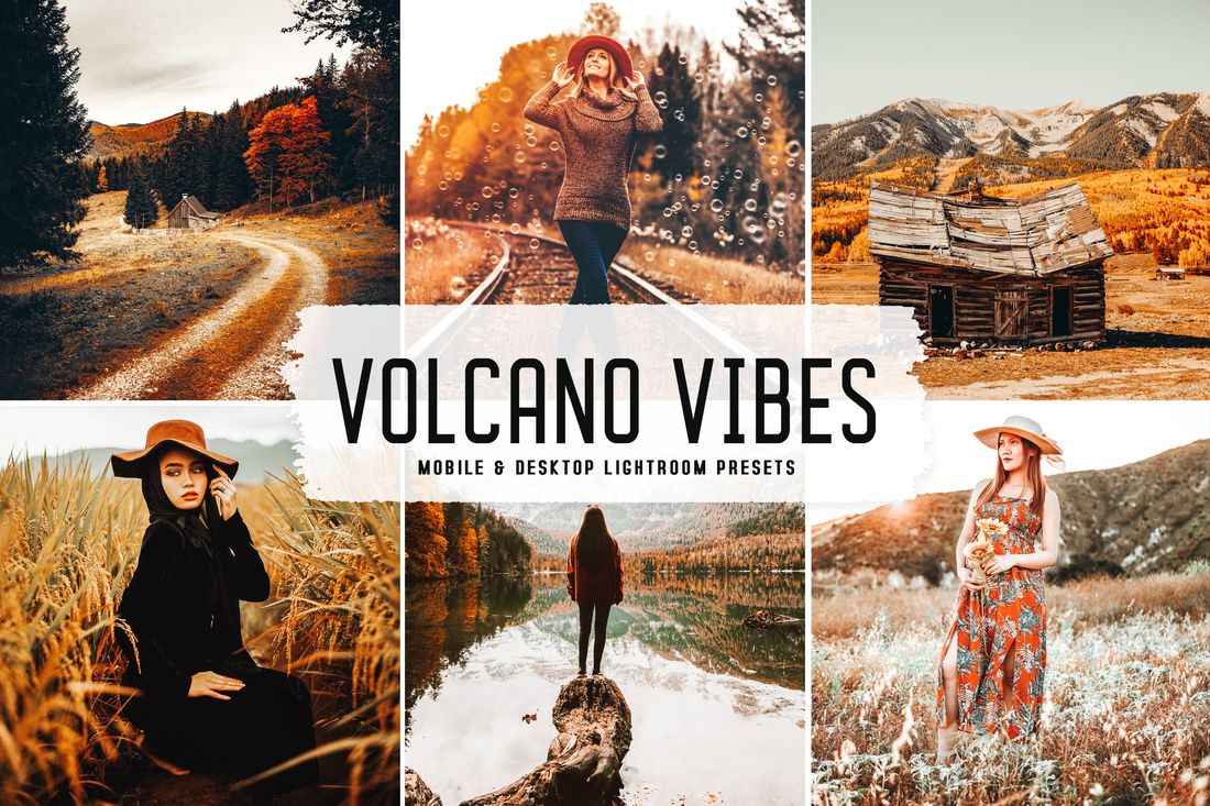Volcano Vibes Mobile & Desktop Lightroom Presets